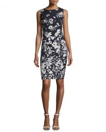 Lafayette 148 New York Evelyn Augusto Impression Floral-Print at Neiman Marcus